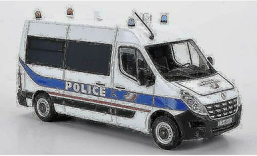 Renault Master Base 1/43 Eligor Police Nationale 2010 miniature