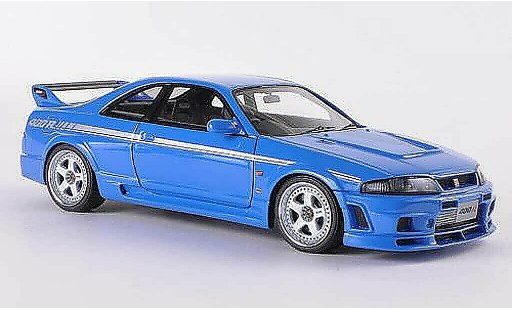 Nissan Skyline R33 1/43 HPI Nismo 400R bleu RHD miniature