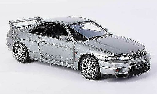 Nissan Skyline R33 1/43 HPI GT-R V-Spec grise RHD miniature