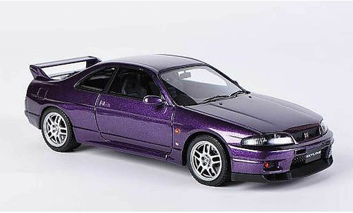 Nissan Skyline R33 1/43 HPI GT-R V-Spec lilas RHD miniature