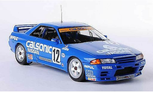 Nissan Skyline R32 1/43 HPI GT-R No.12 Calsonic A.Olofsson / M.Kageyama JTC Sugo 1993 miniature