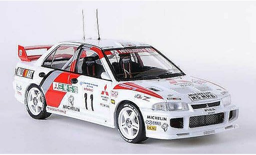 Mitsubishi Lancer Evolution III 1/43 HPI No.11 RalliArt T.Mekinen / S.Harjanne Tour de Corse 1995 miniature