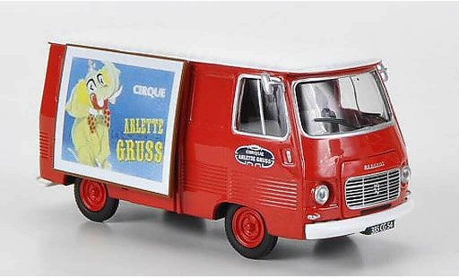 Peugeot J7 Base 1/43 Eligor Zirkus Arlette Gruss miniature