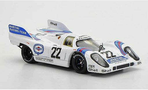 Porsche 917 1971 1/43 Brumm No.22 Martini Racing Team Marko / Van Lennep 24h Le Mans miniature