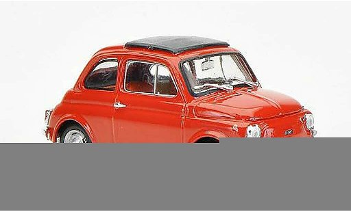Fiat 500 R 1/43 Brumm rougemarron ferm&Atilde;&copy;es toit pliant 1972 miniature