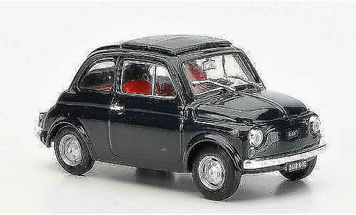 Fiat 500 R 1/43 Brumm bleu ferm&Atilde;&copy;es toit pliant 1972 miniature