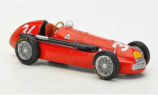 Alfa Romeo 158 gp 1/43 Brumm No.34 J.M.Fangio Monaco 1950 miniature