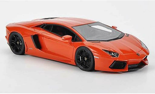Lamborghini Aventador LP700-4 1/43 Fujimi orange miniature
