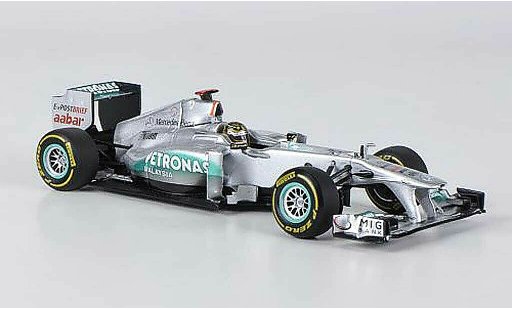 Mercedes F1 2011 1/43 Minichamps MGP W02 No.7 Petronas M.Schumacher GP Belgien miniature