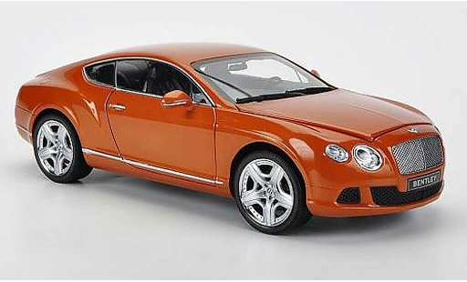 Bentley Continental GT 1/18 Minichamps orange 2011 miniature