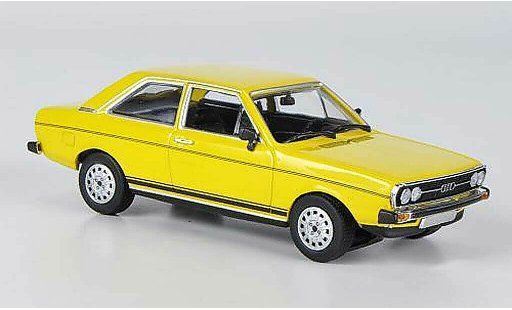 Audi 80 gt 1/43 Minichamps jaune 1972 miniature