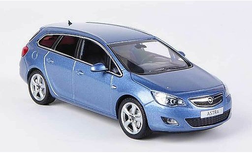Opel Astra Sports Tourer 1/43 Minichamps J grisebleu 2010 miniature