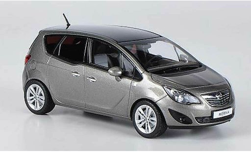 Opel Meriva Base 1/43 Minichamps grise marron 2010 miniature