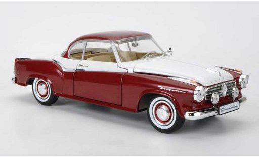 Borgward Isabella coupe 1/18 Revell rouge/blanche Sondermodell MCW limit&Atilde;&copy;e Auflage 1000 pi&Atilde;&uml;ce miniature