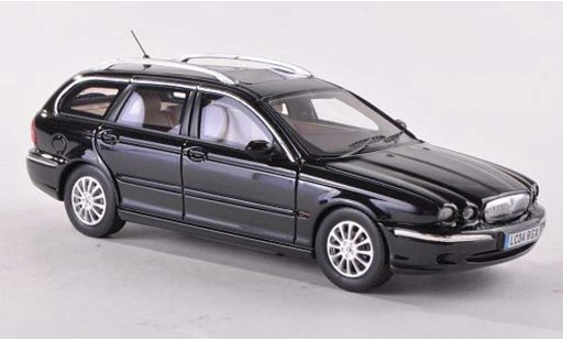 Jaguar X-Type Wagon 1/43 Premium X noire RHD 2004 miniature