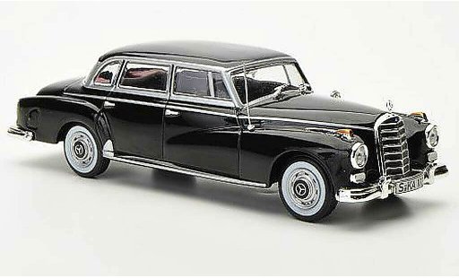 Mercedes 300 Base 1/43 WhiteBox noire 1957 miniature