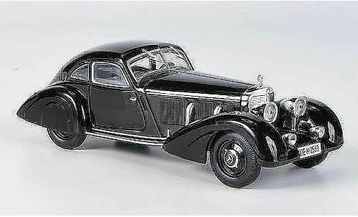 Mercedes 500 Base 1/43 WhiteBox Autobahn-Kurier noire 1935 miniature