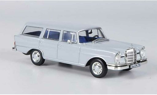 Mercedes 230 S 1/43 WhiteBox Universal grise 1967 miniature