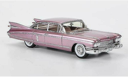 Cadillac Fleetwood Sixty Special 1/43 Spark Sedan altrose Sondermodell MCW L.E. 300 1959 miniature