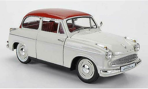 Lloyd Alexander TS 1/18 Revell blanche/rouge Sondermodell MCW limit&Atilde;&copy;e Auflage 1000 pi&Atilde;&uml;ce miniature