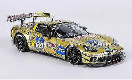 Chevrolet Corvette course 1/43 Spark C6 No.90 Haribo Racing Team 24h Nurburgring 2012 J.Magnussen / R.Westbrook / T.Milner / D.Keilwitz miniature
