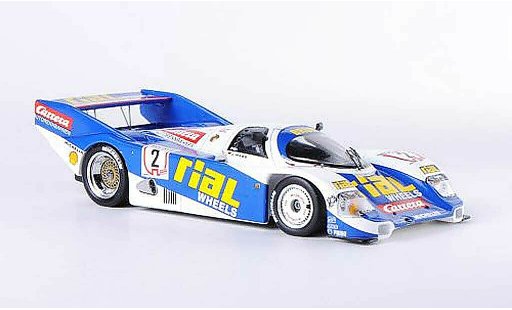 Porsche 962 1987 1/43 Spark C No.2 Rial/Carrera J.Mass Nurburgring miniature
