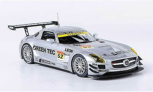 Mercedes SLS GT3 1/43 Ebbro AMG No.52 Green Tec & Leon Super GT300 2012 H.Takeuchi/H.Kurosewa miniature