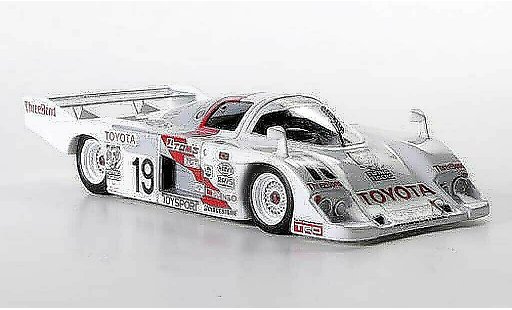 Toyota 83C Base 1/43 Ebbro Tom's No.19 K.Hoshimo / M.Sekiya Riverside 1984 miniature