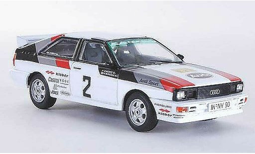 Audi Quattro rallye 1/43 Vanguards No.2 H.Mikkola / A.Hertz Rally Su&Atilde;&uml;de 1981 miniature