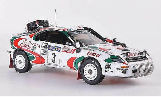 Toyota Celica Turbo 1/43 HPI 4WD No.3 Castrol Y.Fujimoto / A.Hertz Safari Rally 1995 miniature