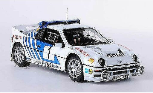 Ford RS 200 Rally 1/43 HPI No.1 S.Blomquist / D.Berglund Su&Atilde;&uml;de 1986 miniature