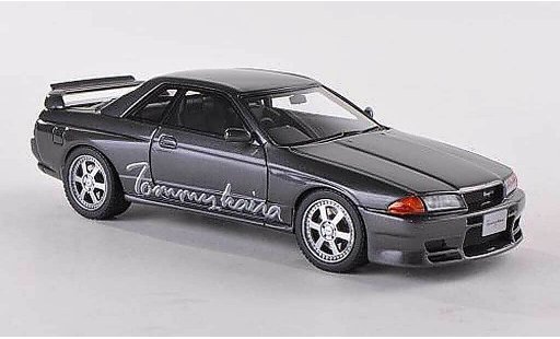 Nissan Skyline R32 1/43 HPI Tommykaira R grise RHD miniature