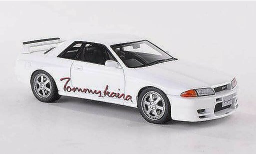 Nissan Skyline R32 1/43 HPI Tommykaira R blanche RHD miniature