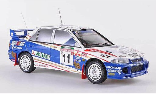 Mitsubishi Lancer Evolution III 1/43 HPI No.11 RalliArt T.Makinen / S.Harjanne Rally Neuseeland 1995 miniature