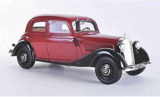 Mercedes 170 Base 1/18 BoS Models V rouge/noire limit&Atilde;&copy;e Auflage 1.000 pi&Atilde;&uml;ce 1939 miniature