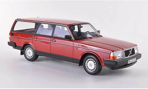 Volvo 240 GL 1/18 BoS Models Break rouge limit&Atilde;&copy;e Auflage 1.000 pi&Atilde;&uml;ce 1989 miniature