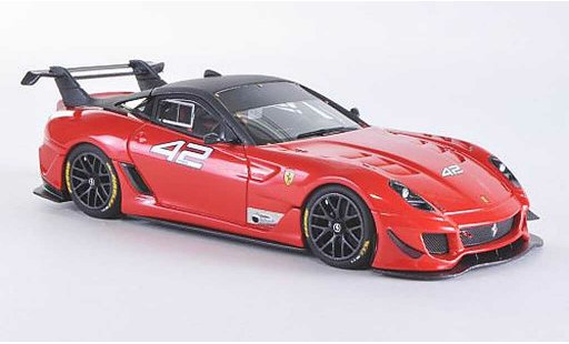 Ferrari 599 XX 1/43 Look Smart EVO No.42 rouge F1 2007/grise miniature