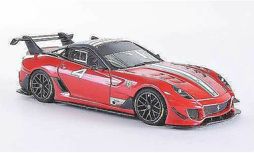 Ferrari 599 XX 1/43 Look Smart EVO No.4 rouge F1 2009 avec Trikolore et US-Flagge miniature