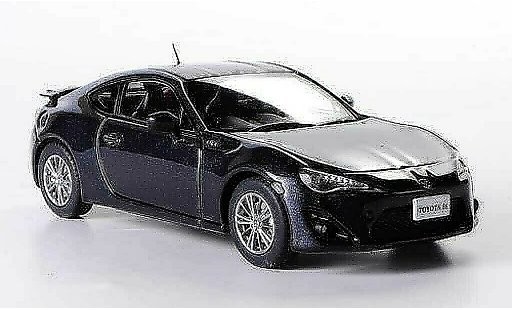 Toyota 86 2012 1/43 Ebbro anthracite RHD miniature