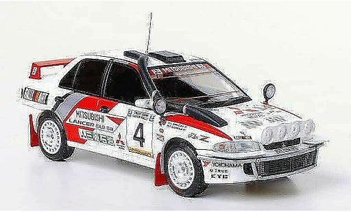 Mitsubishi Lancer Evolution II 1/43 HPI No.4 Nachtfahr-Version RalliArt P.Kuukkala / K.Shinozuka Safari Rally 1994 miniature
