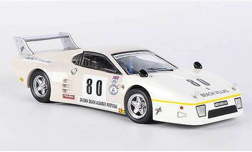Ferrari 512 BB LM 1/43 Best No.80 Phillips / Earle / Jones Silverstone 1982 miniature