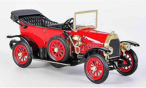 Fiat Zero Cabriolet 1/43 Rio rouge/noire 1914 miniature