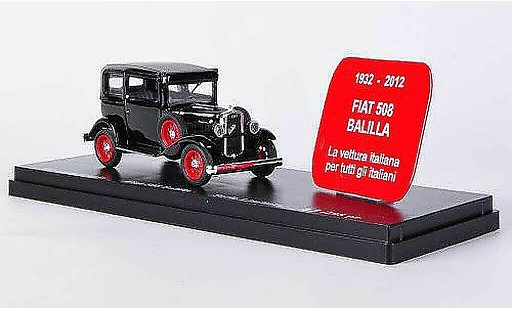 Fiat 508 Balilla 1/43 Rio noire 80. Jahrestag - 1932 / 2012 miniature