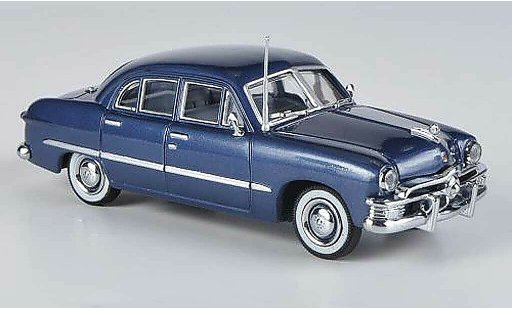 Ford Custom Sedan 1/43 American Heritage Models 4-portes bleu miniature