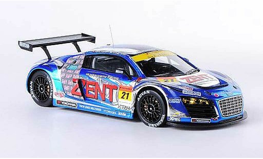 Audi R8 lms 1/43 Ebbro No.21 Zent A.Tsuzuki/C.Allemann SGT300 2012 miniature