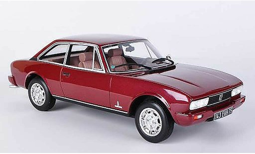 Peugeot 504 coupe 1/18 Ottomobile V6 TI rouge miniature