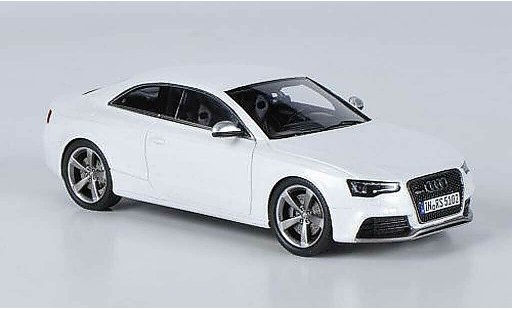 Audi RS5 coupe 1/43 Spark blanche 2012 miniature