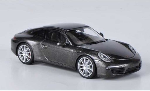 Porsche 911 4S 1/43 Minichamps Carrera grise 2012 miniature