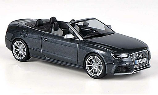Audi RS5 cab 1/43 Minichamps cabriolet Cabriolet grise 2012 miniature