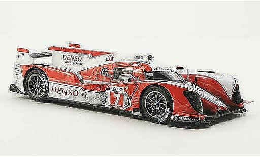 Toyota TS030 Base 1/43 Spark Hybrid No.7 Prasentationsfahrzeug Spa 2012 miniature